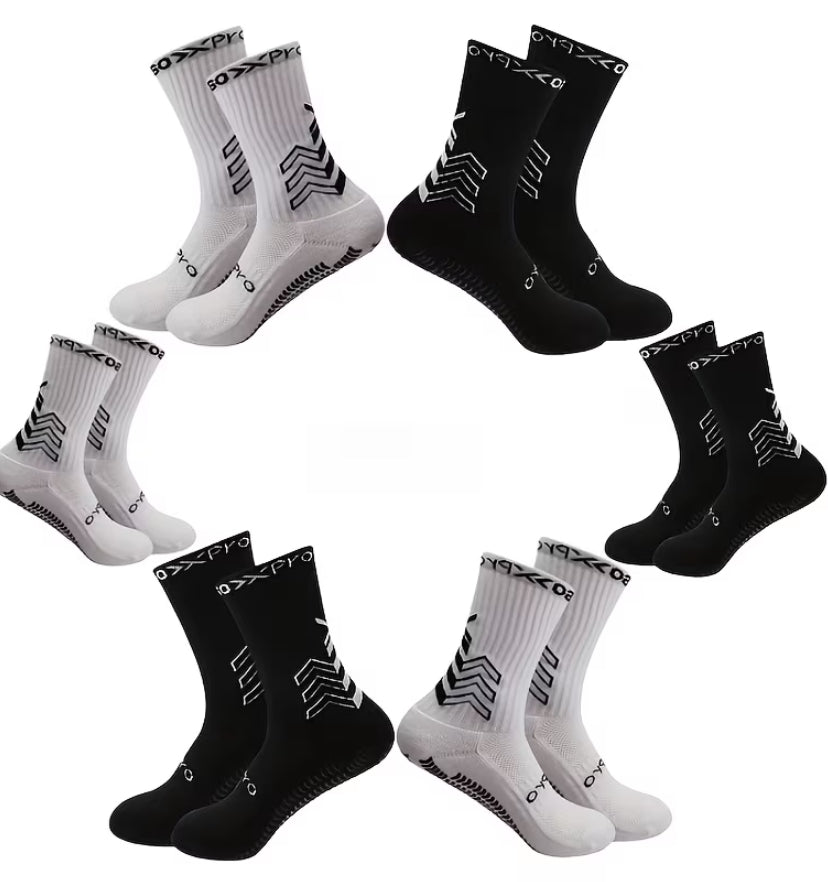 4 Pairs grip socks